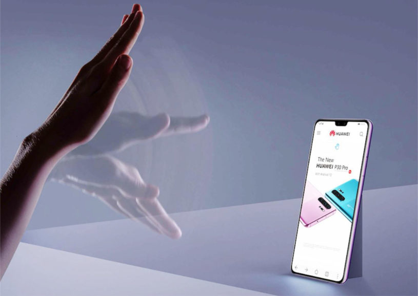 Air gesture control