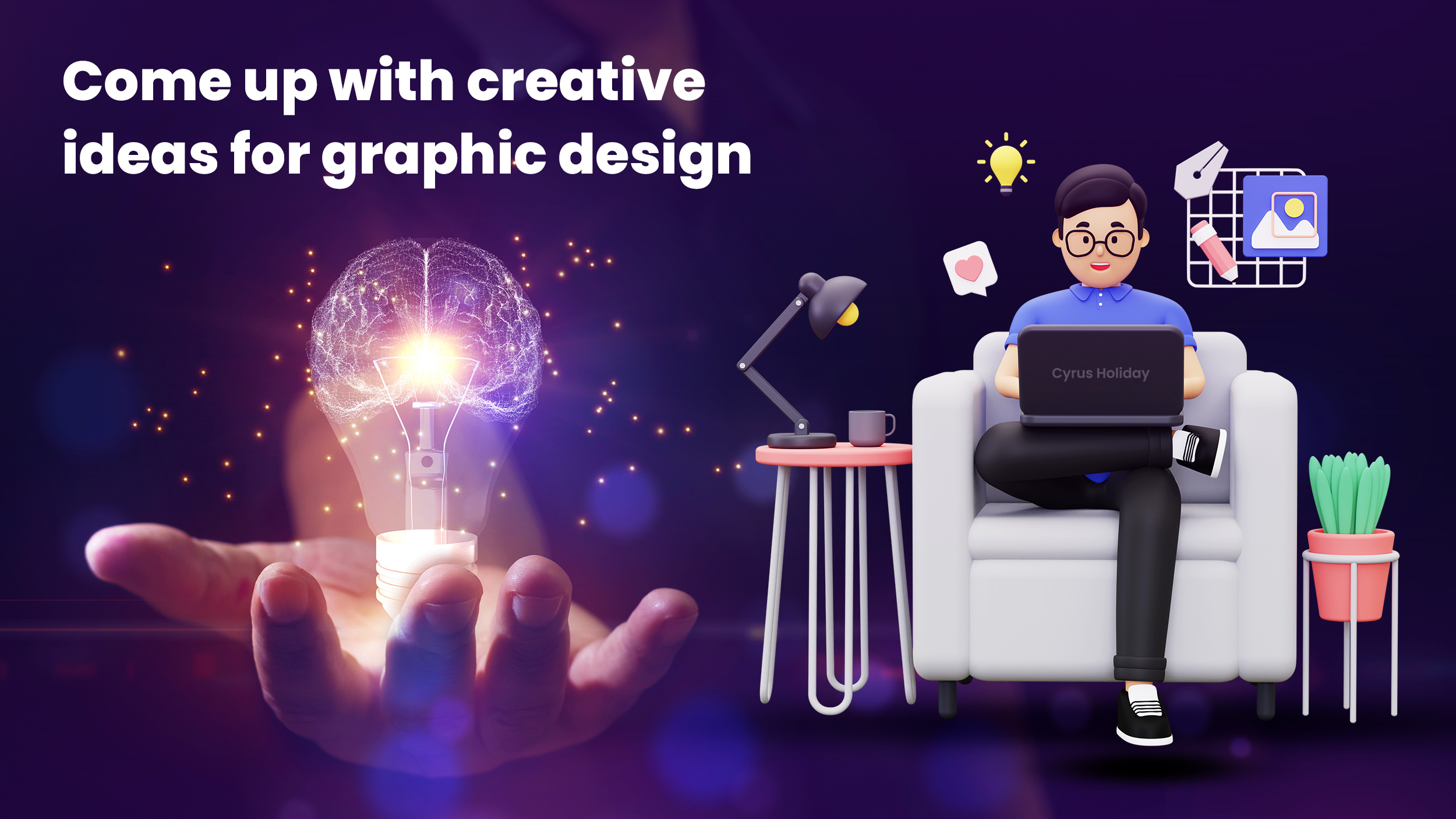 Read more about the article How to come up with creative ideas for graphic design?