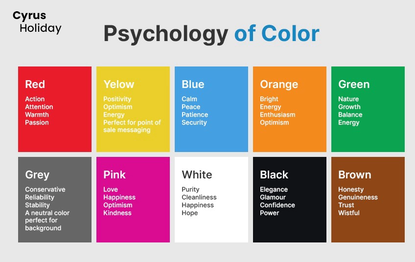 psychology of colors